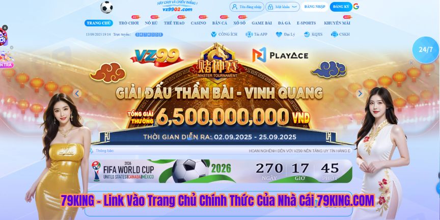79KING - Link Vào Trang Chủ Chính Thức Của Nhà Cái 79KING.COM