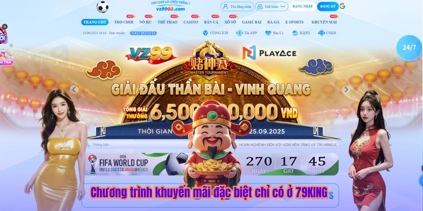 Chương trình khuyến mãi đặc biệt chỉ có ở 79KING