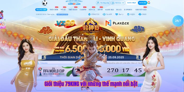 Giới Thiệu Giới thiệu 79KING với những thế mạnh nổi bật