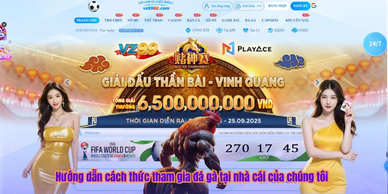 Đá Gà Hướng dẫn cách thức tham gia đá gà tại nhà cái của chúng tôi