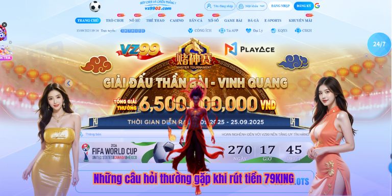 Rút Tiền 79KING Những câu hỏi thường gặp khi rút tiền 79KING