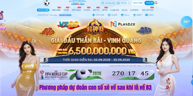 Lô Về 83 – Phương Pháp Soi Cầu Bách Phát Bách Trúng Phương pháp dự đoán con số sẽ về sau khi lô về 83